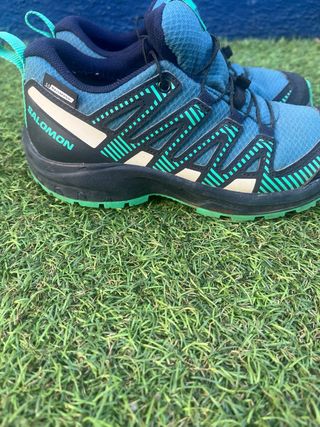 Zapatillas Salomon niño impermeables Talla 31