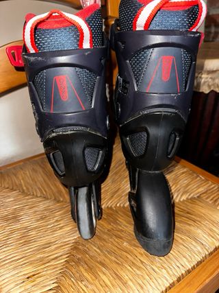 Patines en línea Oxelo Negro y Rojo