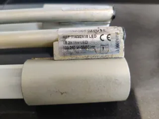 Tubos LED (2) 120cm para Garaje