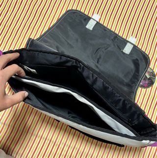 Bandolera Billabong Flores Morado Rojo