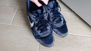 Scarpe Nike in tela blu