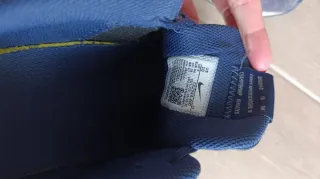 Scarpe Nike in tela blu