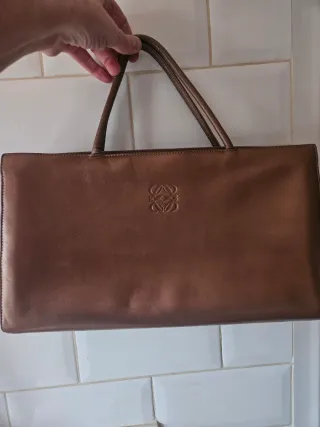 Bolso Loewe Piel Bronce