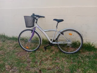 Bicicleta de paseo 26 pulgadas con cesta delantera