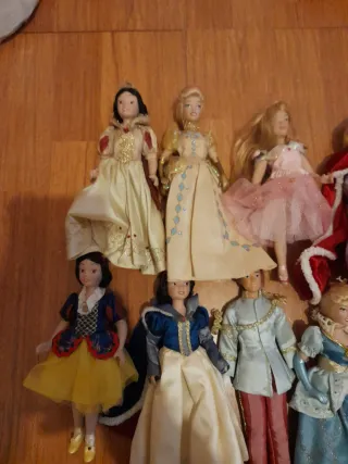 Bambole Disney in porcellana