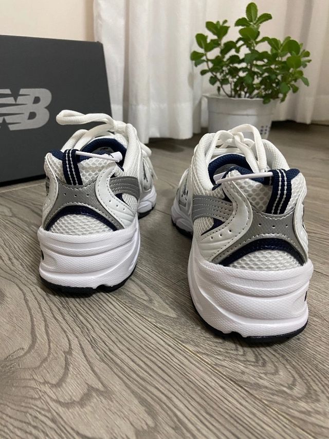 Néw Bálánce 530 White Silver Navy Talla 37