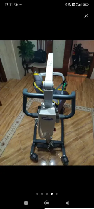 Grúa personas movilidad reducida