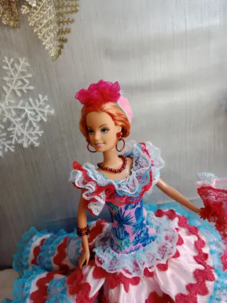 Barbie Flamenca Artesanal