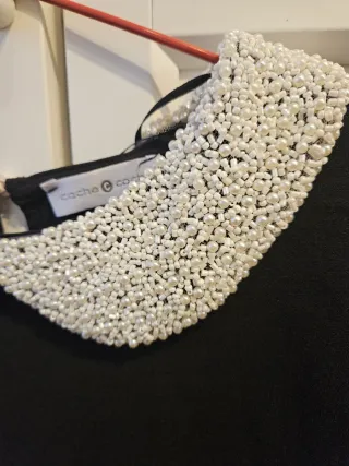 Vestido Cache Cache negro talla S