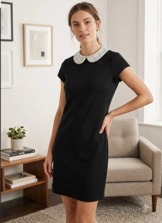 Vestido Cache Cache negro talla S