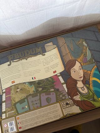 Juego de mesa Feudum  Maldito Games  Nuevo