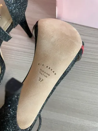 Scarpe da cerimonia Mia Becar - nere con glitter