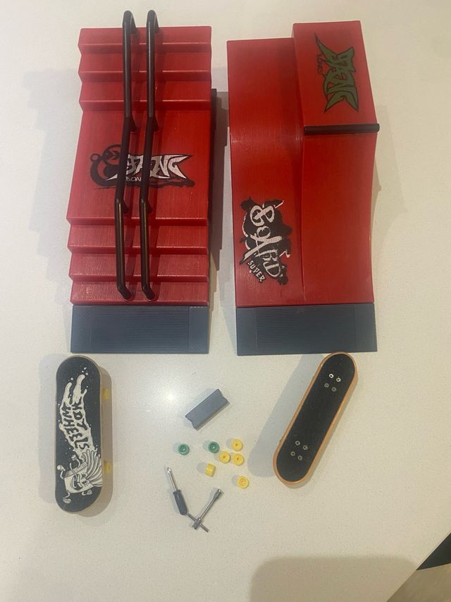 Set de Skatepark para Dedos