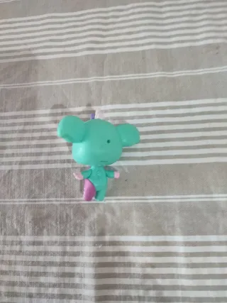 Muñeco elefante mint y rosa