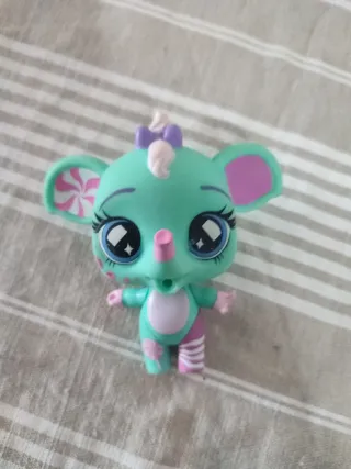 Muñeco elefante mint y rosa