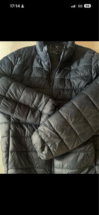 Plumífero niña azul