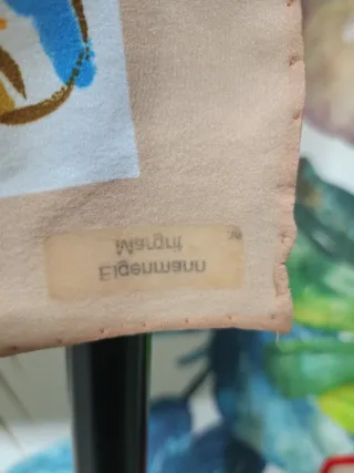 Foulard E. Boselli 80x80 floreale