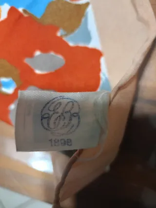 Foulard E. Boselli 80x80 floreale