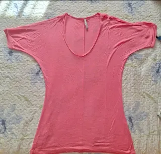 Blusa Stradivarius Rosa Talla S
