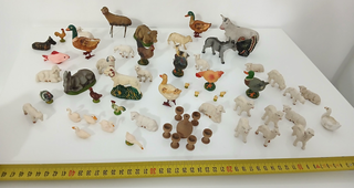 Lotto 50+ Pezzi Statuine Animali Presepe