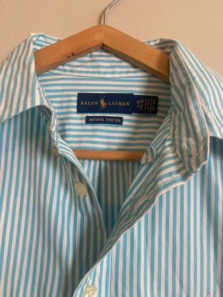 Camisa Ralph Lauren Rayas Talla 14-16 Años