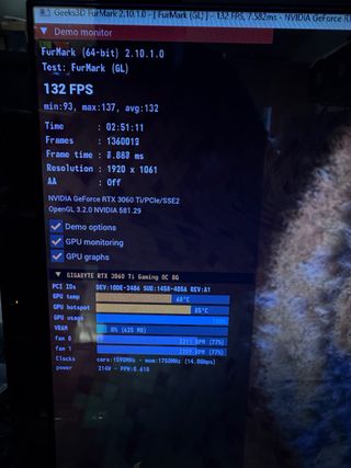 Gigabyte RTX 3060 Ti Gaming OC 8GB