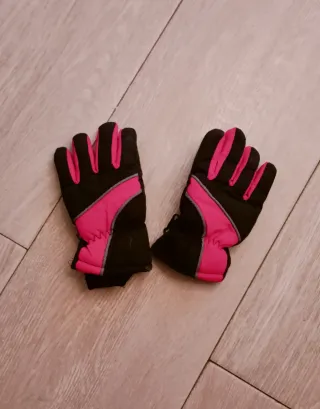 Traje de esquí + guantes para niño/niña talla 4año