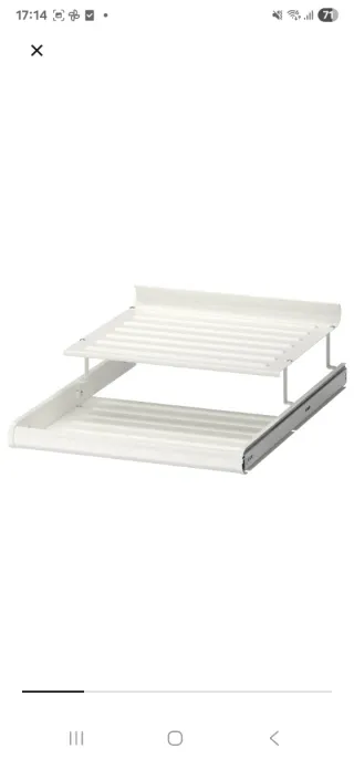 Accesorio zapatero PAX metal/plástico