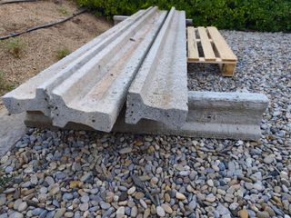 Vigas de hormigón para construcción