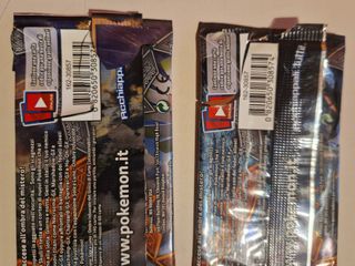 Bustine Pokemon Sole e Luna Ombre Infuocate VUOTE