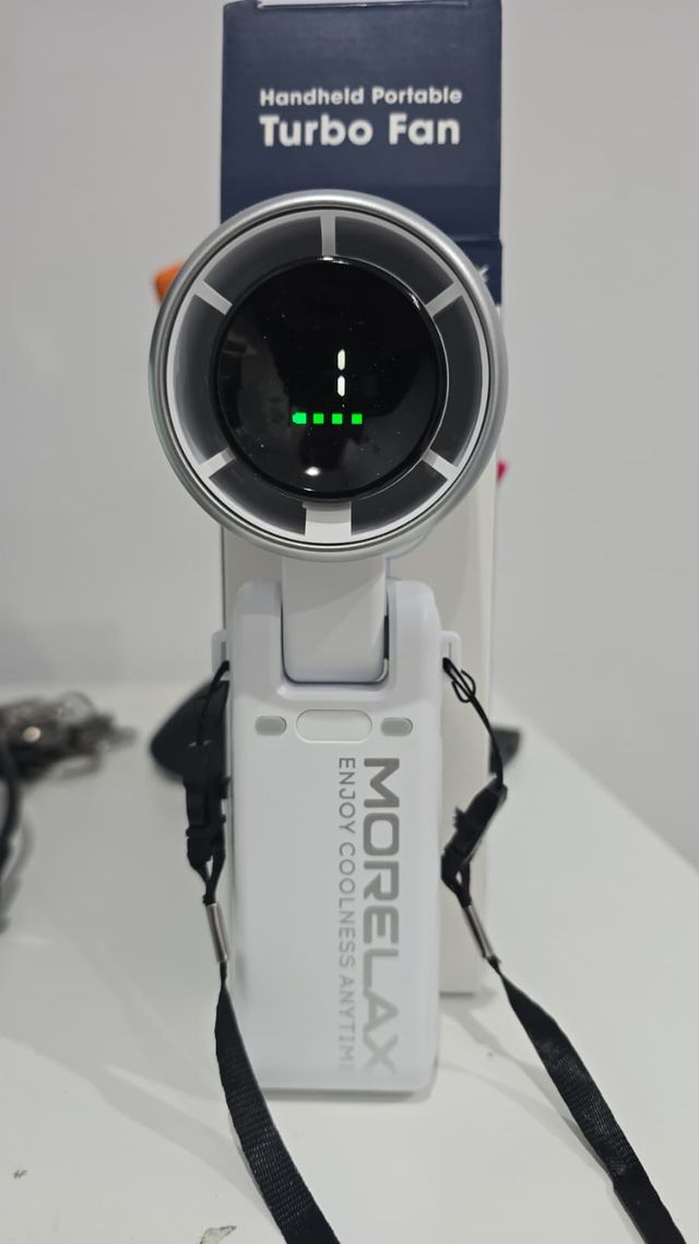 Ventilatore portatile Morelax Turbo bianco