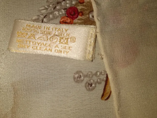 Foulard Cartier Paris Seta Vintage