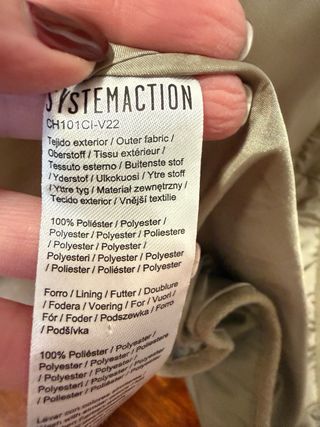 Chaleco Systemaction mujer