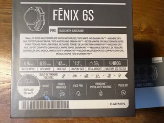 Reloj Garmin Fenix 6S Pro Negro
