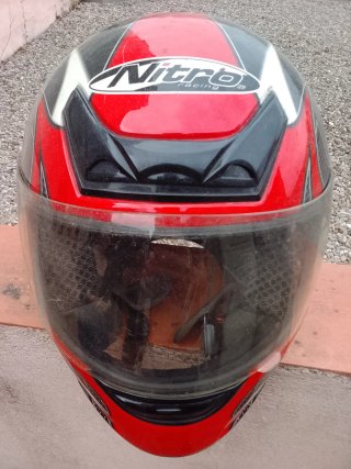 Casco Nitro Racing Moto.tallaL