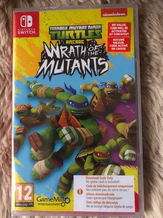 Juego Nintendo Switch Tortugas Ninja Arcade