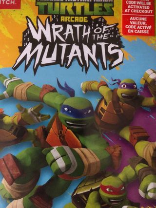 Juego Nintendo Switch Tortugas Ninja Arcade