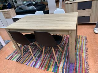 Mesa Mira SH + 4 Sillas Noruega