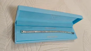 Pulsera Tenis Plata Ley y Circonita