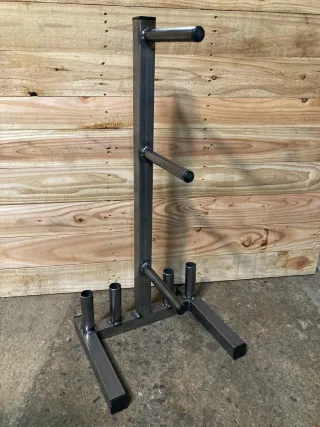 Soporte Discos de Pesas y Barras 28 mm Decathlon