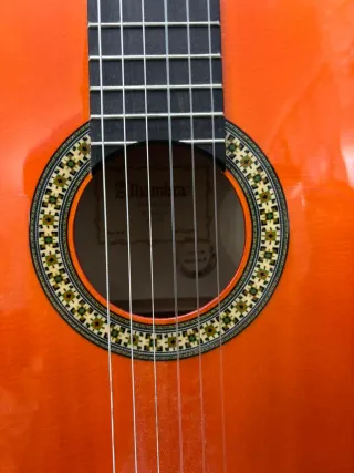 Guitarra Clásica Naranja4fg