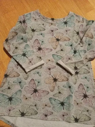 Vestitino bimba "Sooo Süss" farfalle 4/5 anni