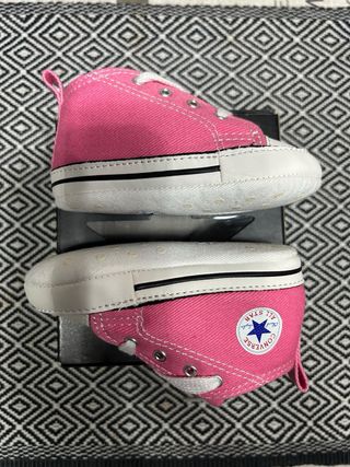 Converse All Star Bebè Rosa 19 nuove mai usate