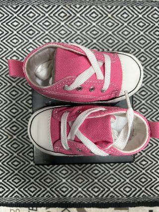 Converse All Star Bebè Rosa 19 nuove mai usate