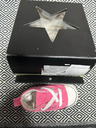 Converse All Star Bebè Rosa 19 nuove mai usate