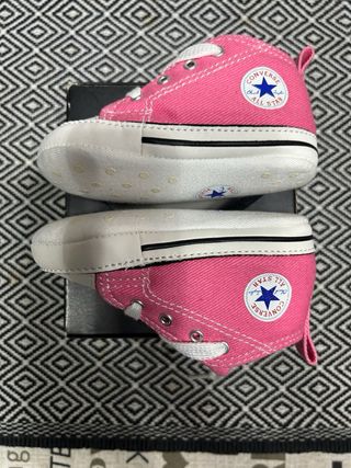 Converse All Star Bebè Rosa 19 nuove mai usate