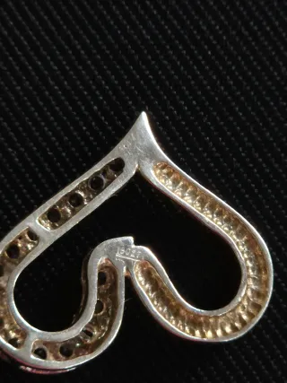 Colgante Corazón Plata 925