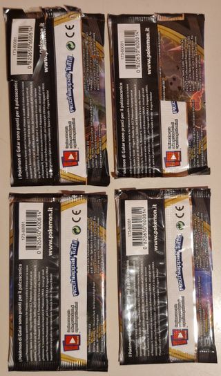 Bustine Pokemon Fragore Ribelle VUOTE