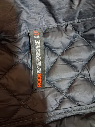 Chaleco acolchado gris hombre