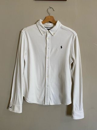 Polo Ralph Lauren Camisa Blanca Talla 14-16